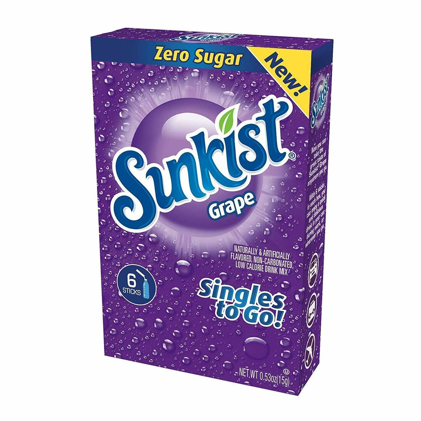 SUNKIST GRAPE SINGLES TO GO!