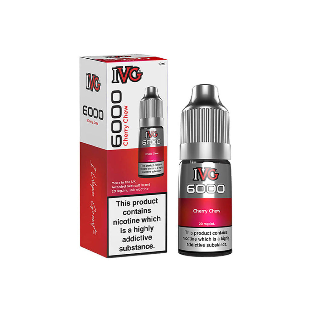 CHERRY CHEW - IVG 6OOO E-LIQUIDS 20MG
