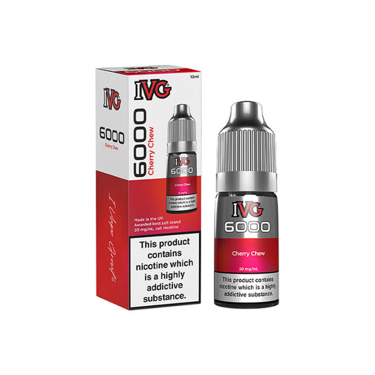 CHERRY CHEW - IVG 6OOO E-LIQUIDS 10MG