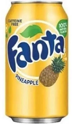 FANTA PINEAPPLE CANS USA (350ML)