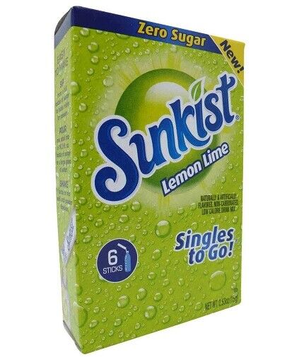 SUNKIST LEMON LIME SINGLES TO GO!