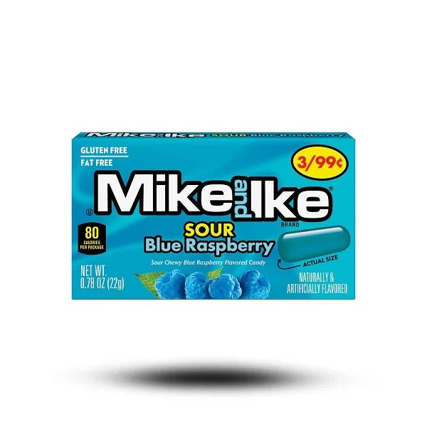 MIKE AND IKE SOUR BLUE RASPBERRY (22G)
