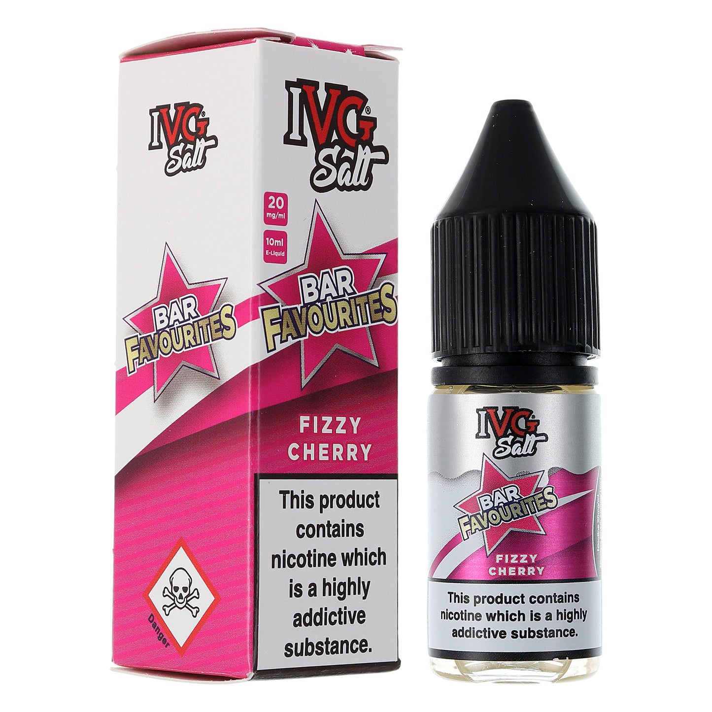 FIZZY CHERRY 20MG - IVG SALTS 10ML