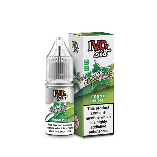 FRESH MINT 20MG - IVG SALTS 10ML