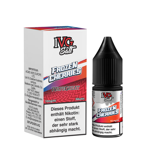 FROZEN CHERRIES 20MG - IVG SALTS 10ML