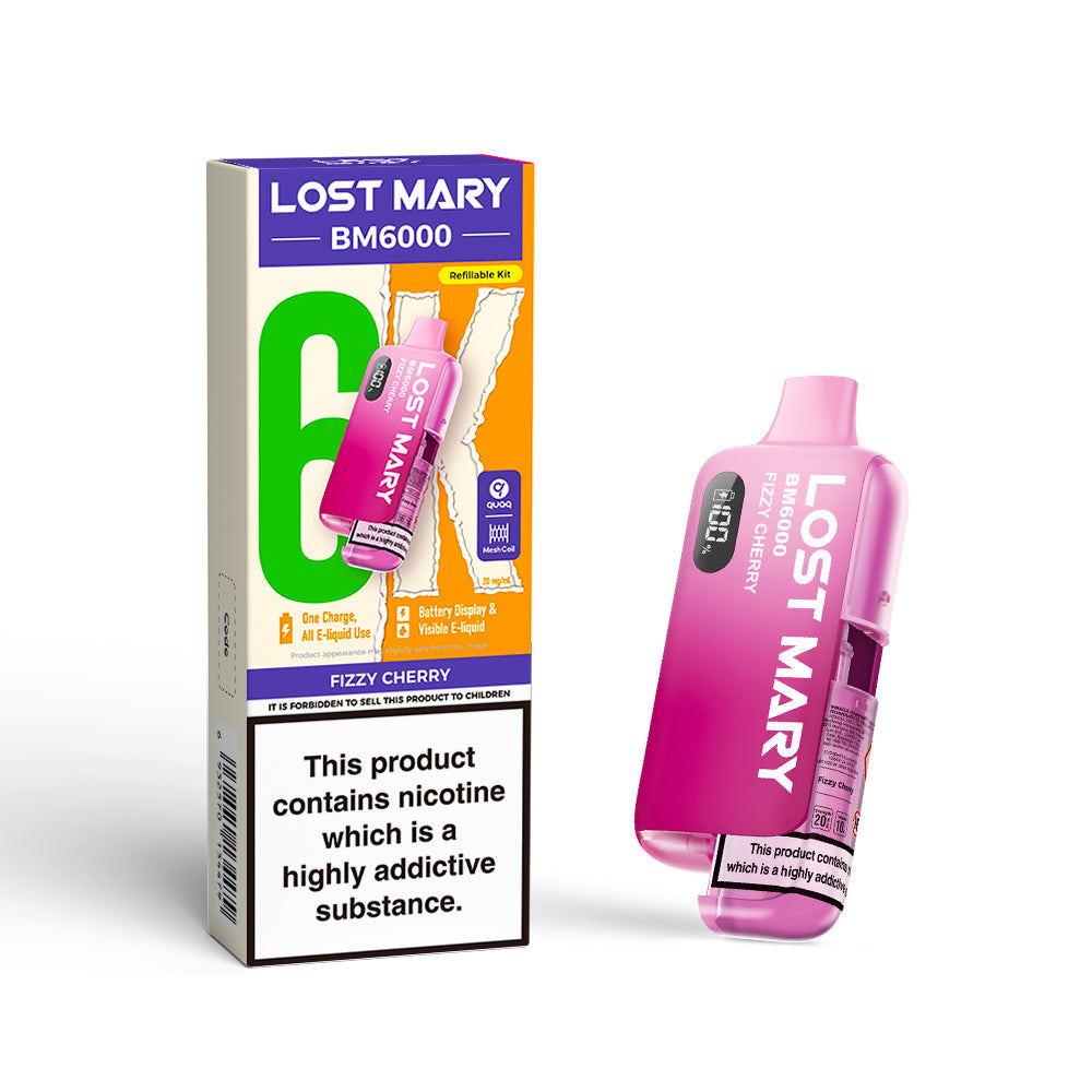 FIZZY CHERRY - LOST MARY BM6000 KIT