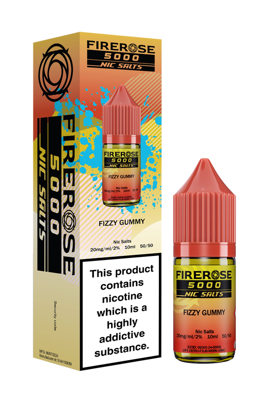 FIZZY GUMMY - FIREROSE NIC SALTS 20 MG
