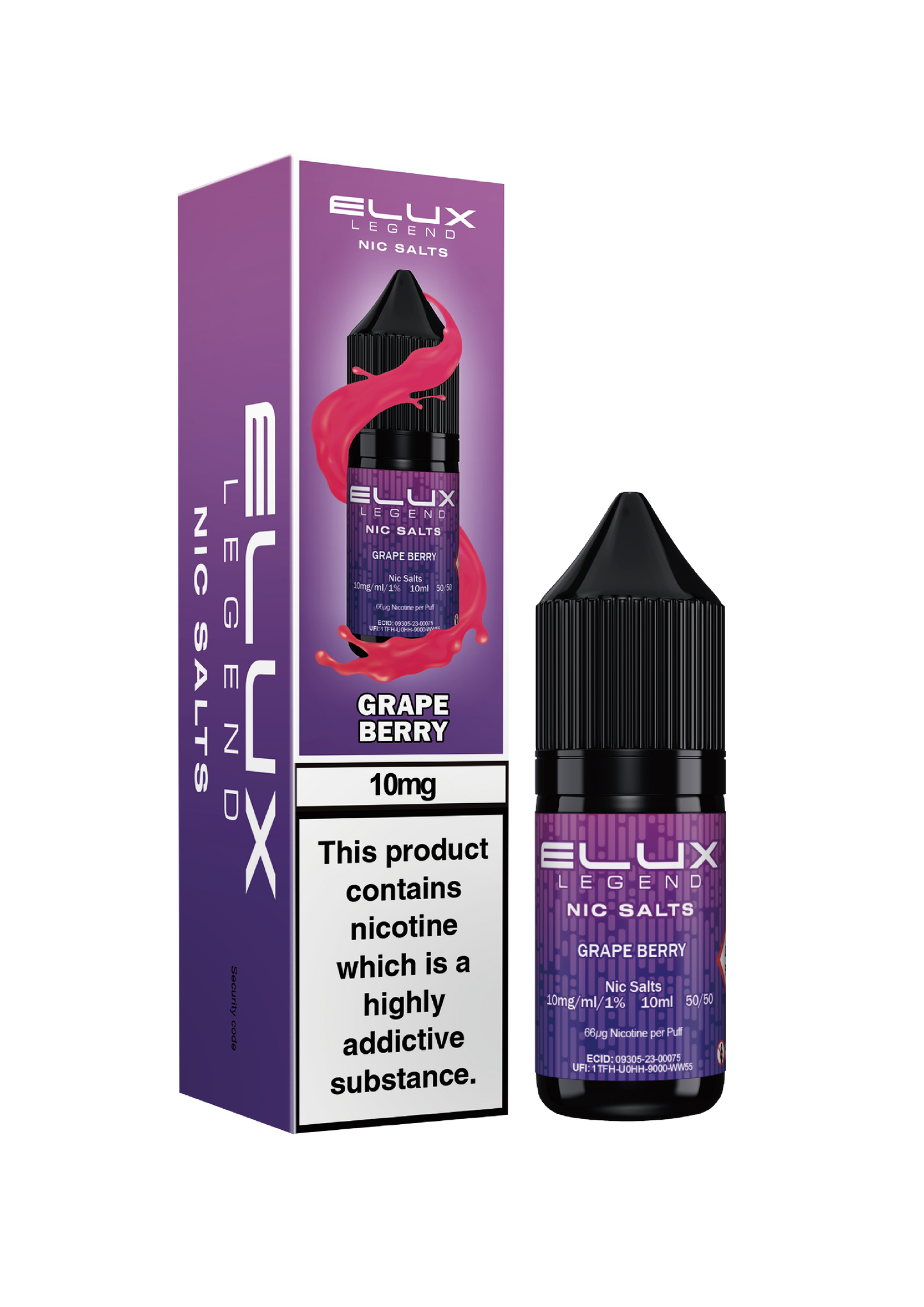 Grape Berry - ELUX NIC SALTS 20 MG