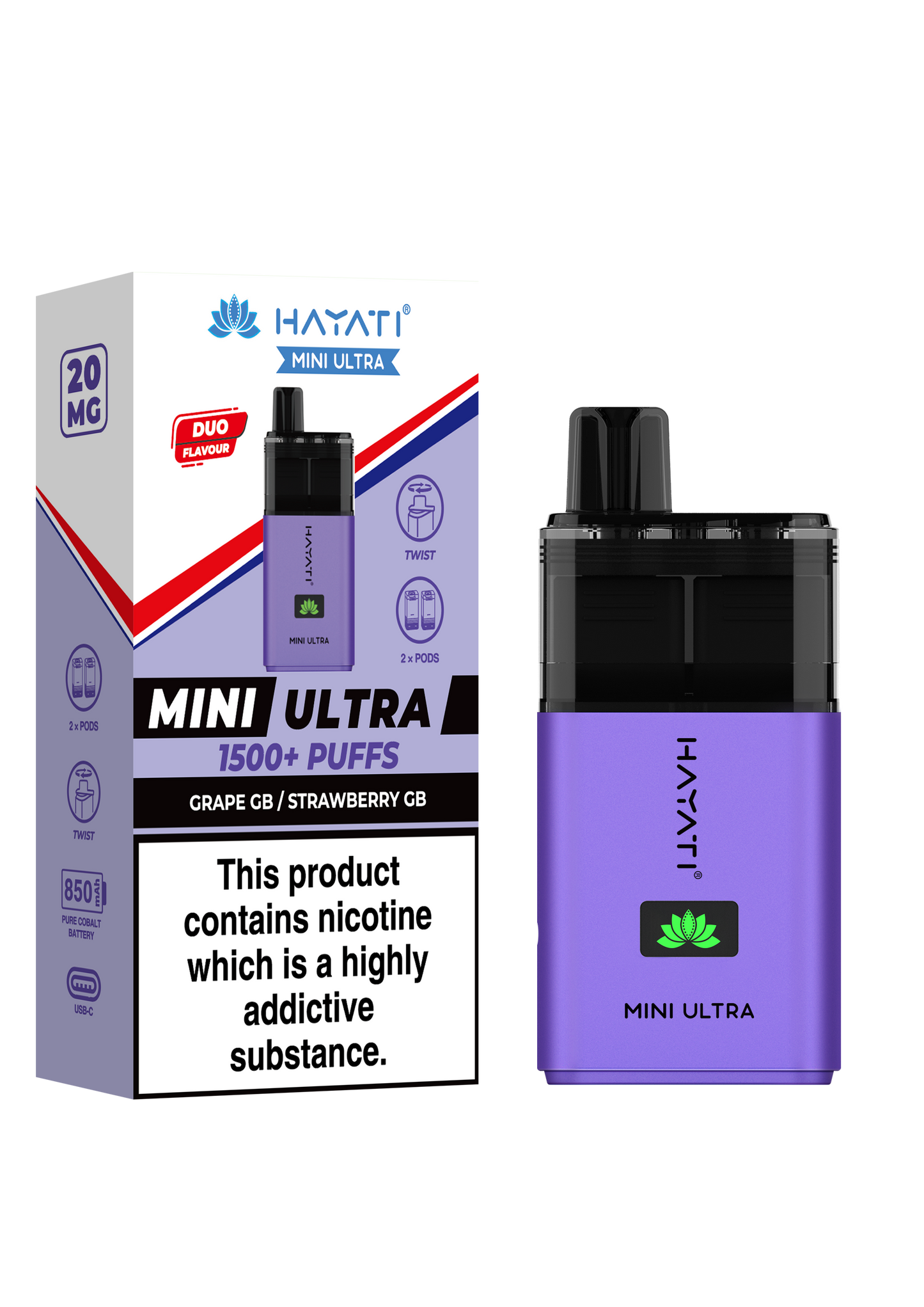 Grape GB / Strawberry GB - MINI ULTRA