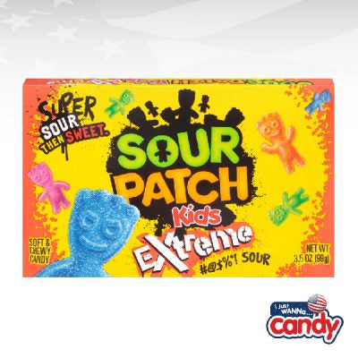 SOUR PATCH KIDS EXTREME THEATER BOXES 3.5 OZ