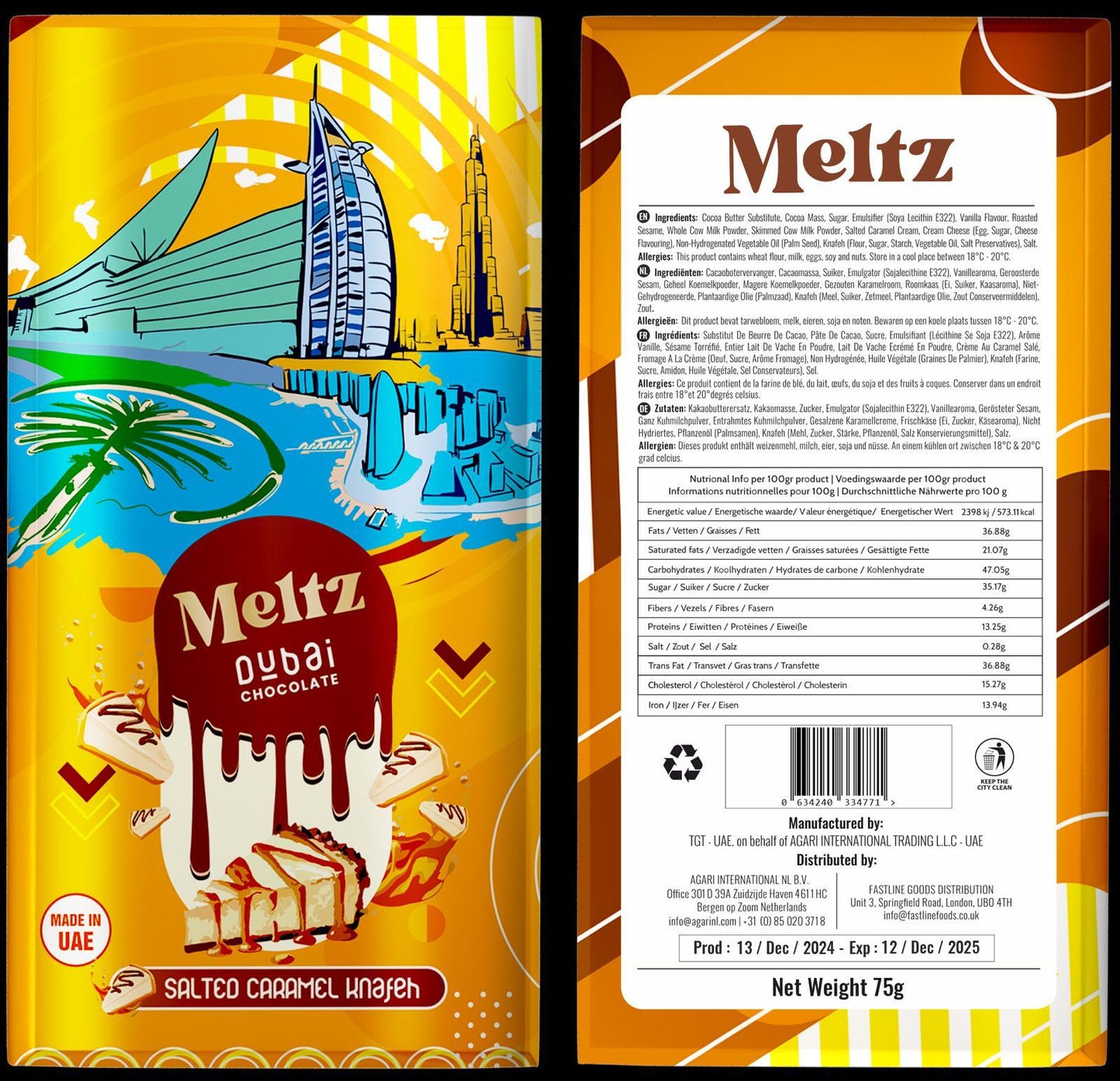 SALTED CARAMEL KNAFEH DUBAI CHOCOLATE