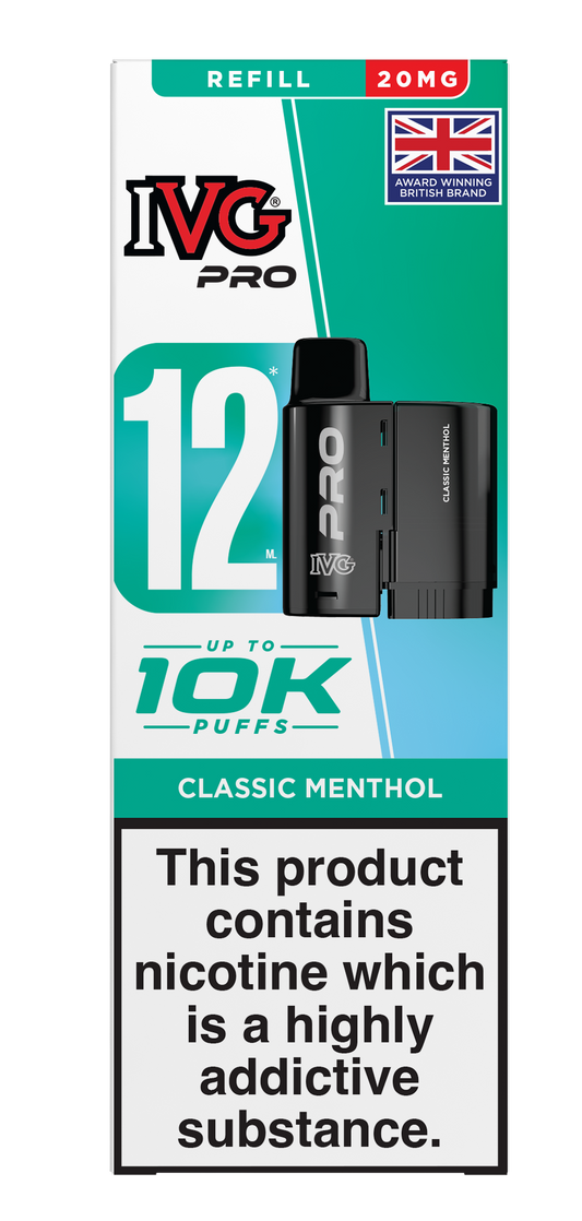 FRESH MENTHOL MOJITO - IVG PRO PODS