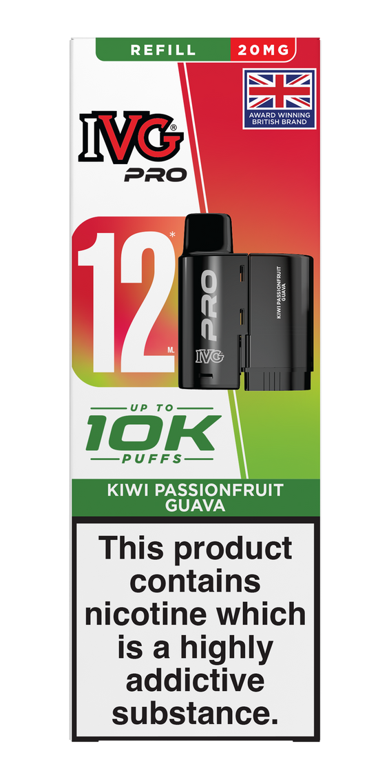 KIWI PASSIONFRUIT GUAVA  - IVG PRO PODS