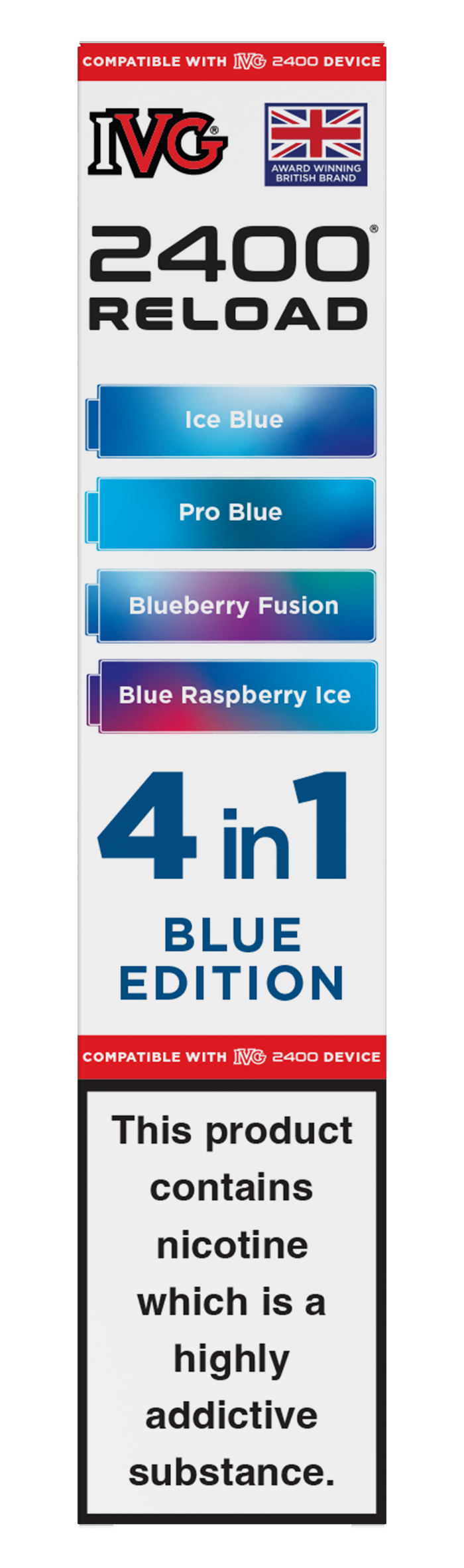 Blue Edition - IVG 2400 RELOAD POD