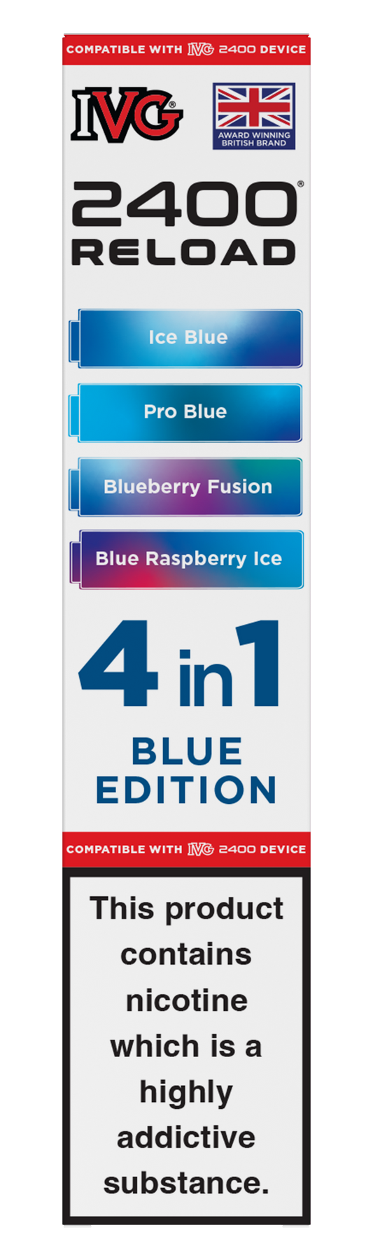 Blue Edition - IVG 2400 RELOAD POD
