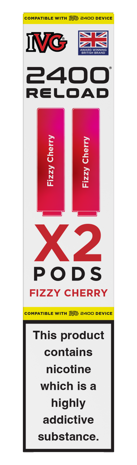 Fizzy Edition - IVG 2400 RELOAD POD