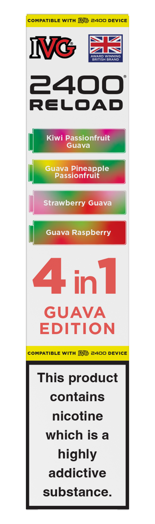 Guava Edition - IVG 2400 RELOAD POD