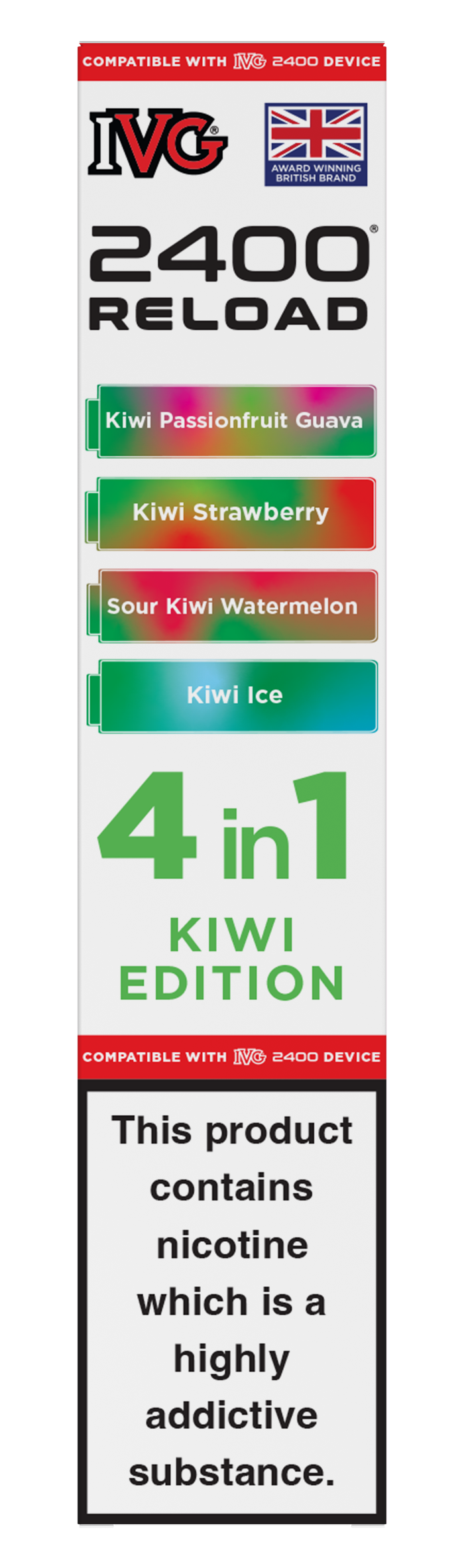 Kiwi Edition - IVG 2400 RELOAD POD