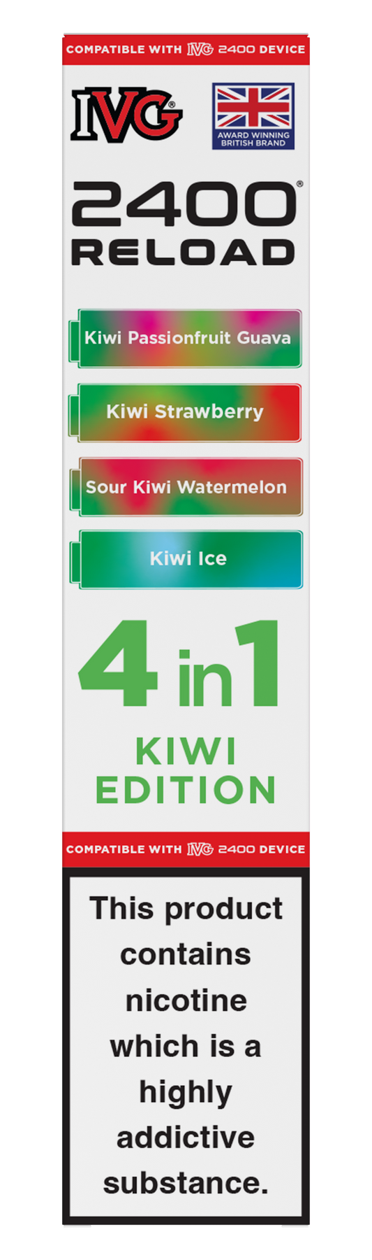 Kiwi Edition - IVG 2400 RELOAD POD