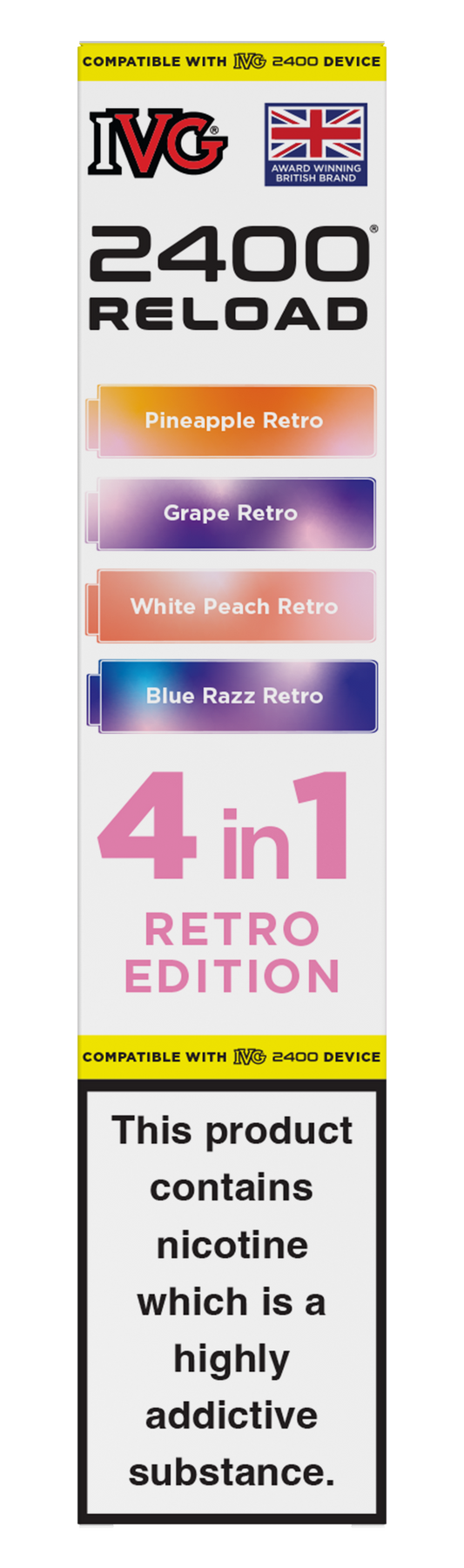 Retro Edition - IVG 2400 RELOAD POD
