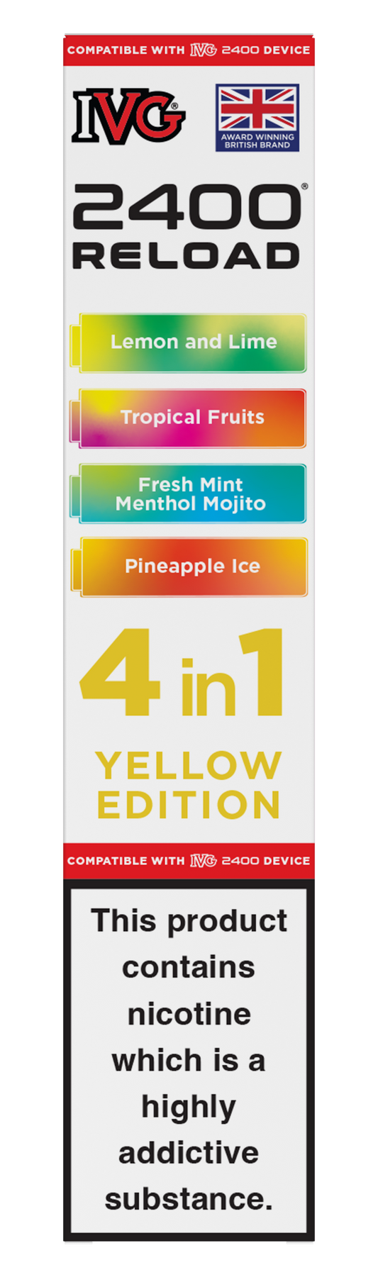 Yellow Edition - IVG 2400 RELOAD POD