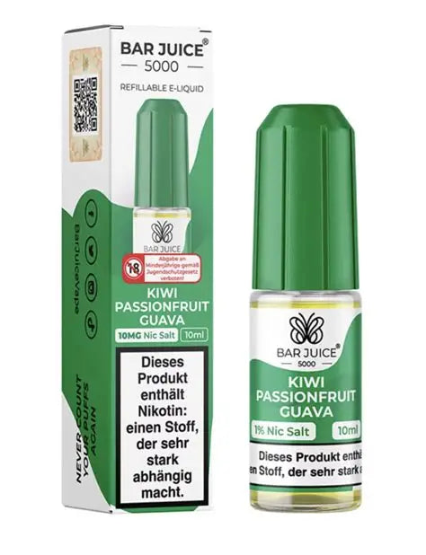 KIWI PASSIONFRUIT GUAVA - BAR JUICE 10MG