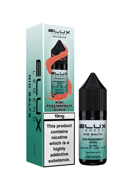 Kiwi Passionfruit Guava - ELUX NIC SALTS 20 MG
