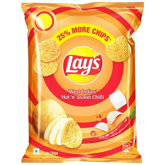 LAYS WEST INDIES HOT AND CHILLI CRISPS