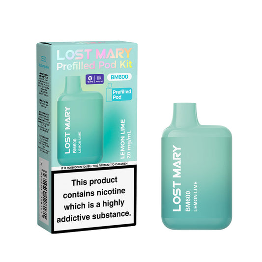 LEMON LIME - LOST MARY 600 JUNE FRIENDLY