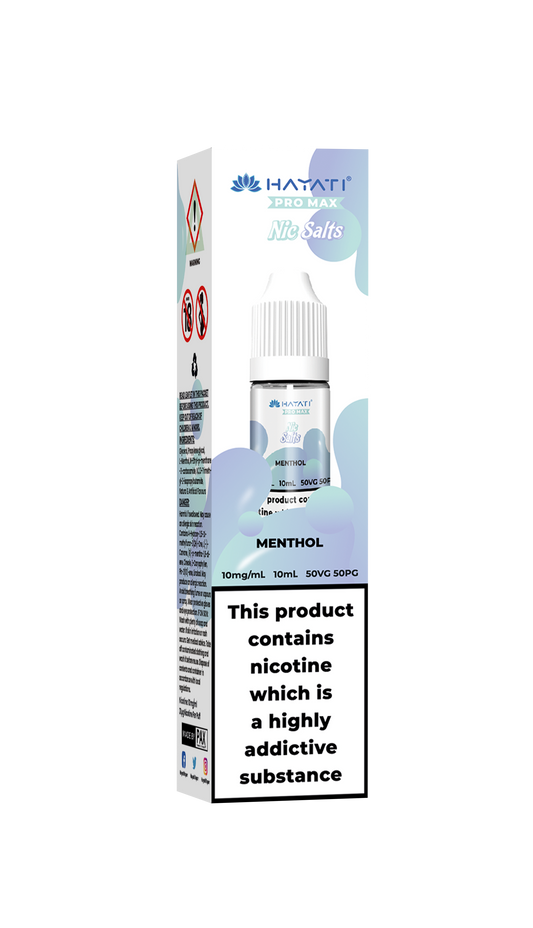 MENTHOL - HAYATI NIC SALTS 10 MG