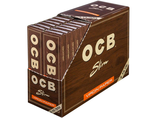 OCB BROWN SLIM + FILTERS