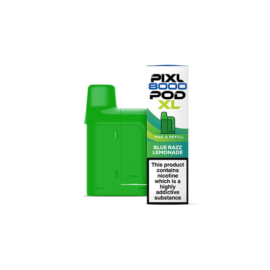 BLUE RAZZ LEMONADE - PIXL 8000 POD