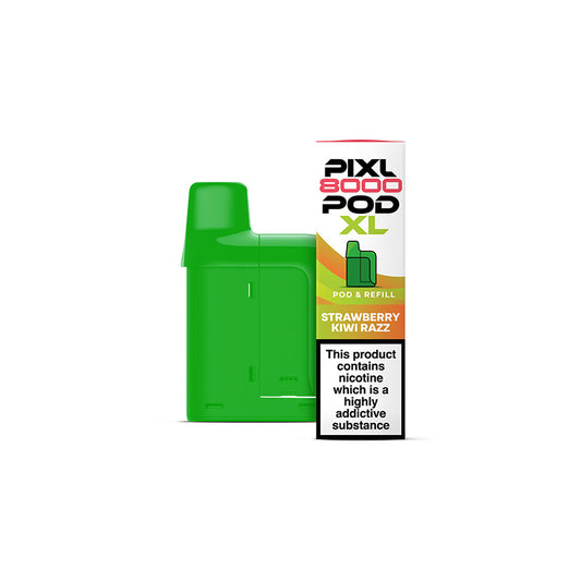 STRAWBERRY KIWI RAZZ - PIXL 8000 POD