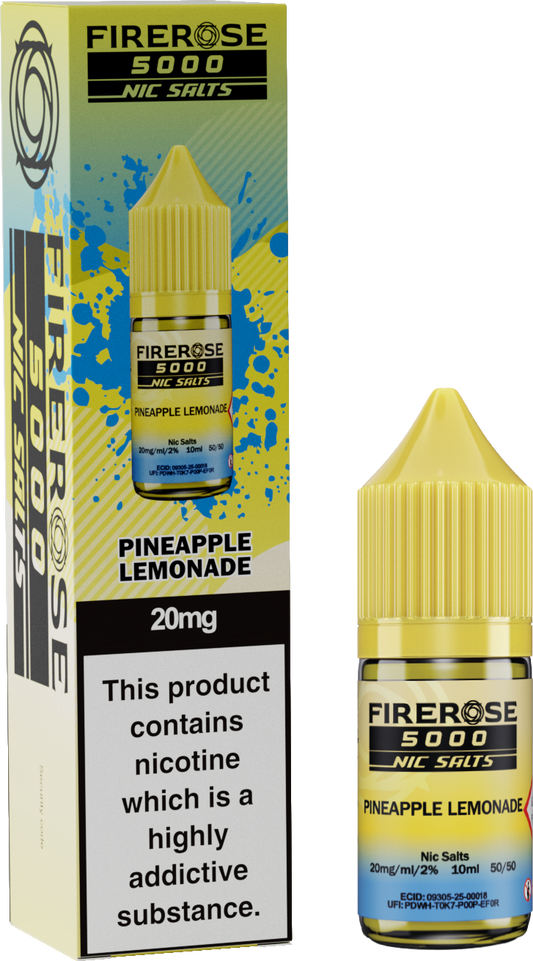 PINEAPPLE LEMONADE - FIREROSE NIC SALTS 20 MG
