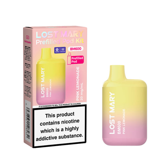 PINK LEMONADE - LOST MARY 600 JUNE FRIENDLY
