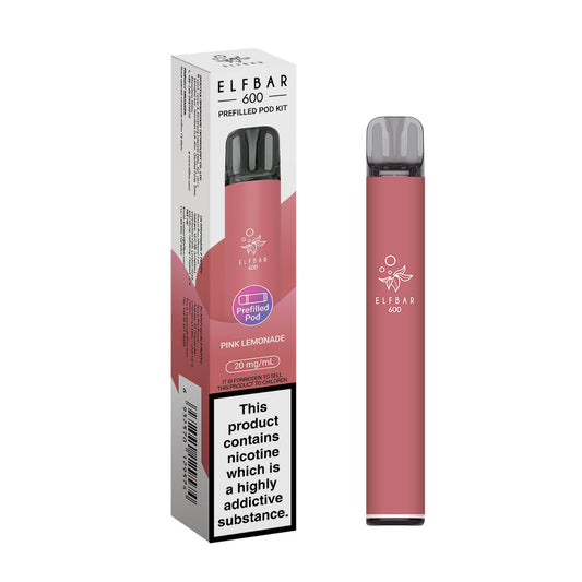 PINK LEMONADE - ELF BAR 600 PREFILLED POD KIT