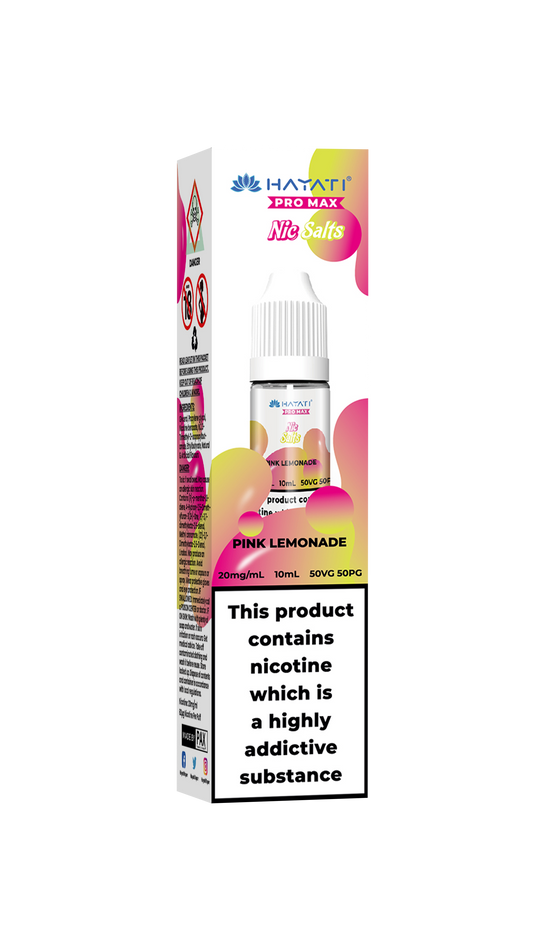 PINK LEMONADE - HAYATI NIC SALTS 20 MG