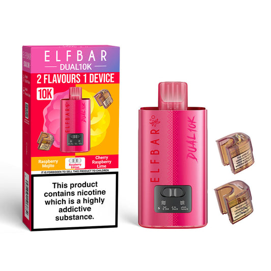 RASPBERRY EDITION - ELF BAR DUAL 10K
