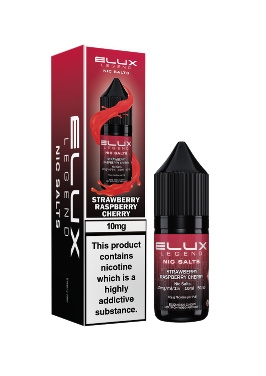 Strawberry Raspberry Cherry - ELUX NIC SALTS 20 MG