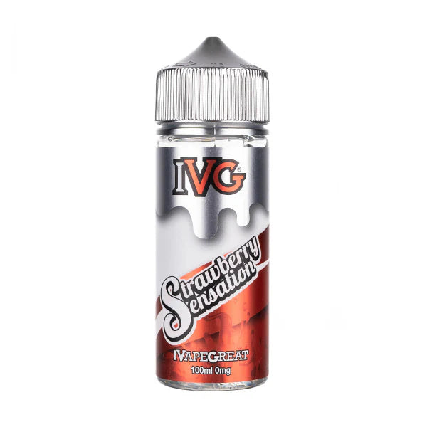 STRAWBERRY SENSATION - IVG E-LIQUID 100ML