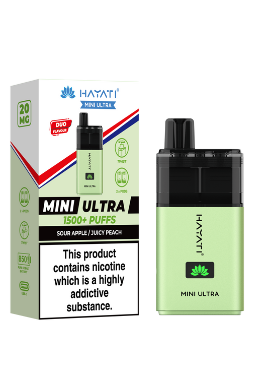 Sour Apple / Juicy Peach - MINI ULTRA