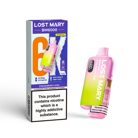 STRAWBERRY KIWI - LOST MARY BM6000 KIT