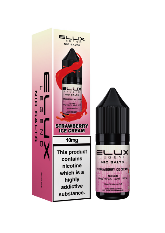 Strawberry Ice Cream - ELUX NIC SALTS 20 MG