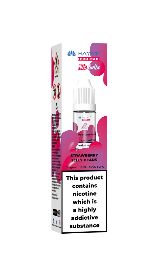 STRAWBERRY JELLY BEANS - HAYATI NIC SALTS 10 MG