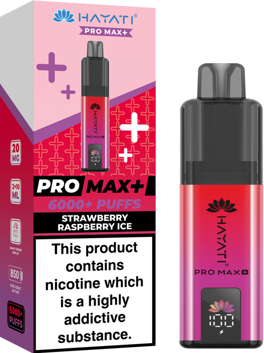 STRAWBERRY RASPBERRY ICE - PRO MAX +