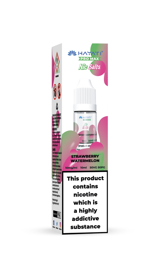 STRAWBERRY WATERMELON - HAYATI NIC SALTS 10 MG