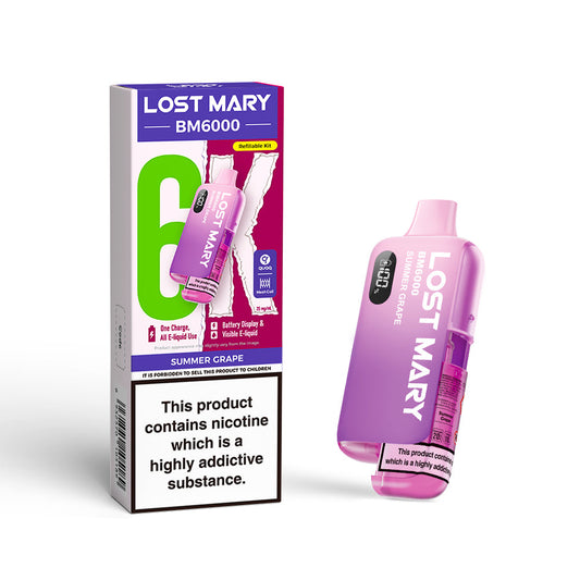 SUMMER GRAPE - LOST MARY BM6000 KIT