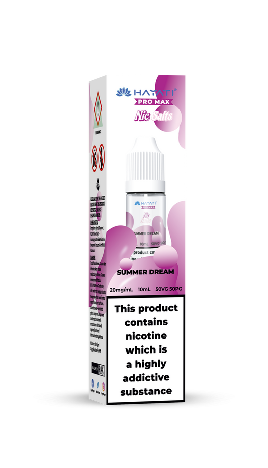 SUMMER DREAM - HAYATI NIC SALTS 20 MG