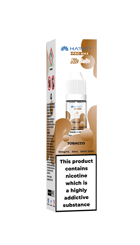 TOBACCO - HAYATI NIC SALTS 10 MG