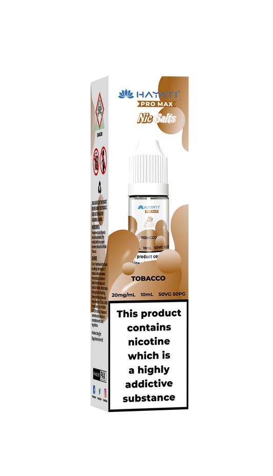TOBACCO - HAYATI NIC SALTS 20 MG